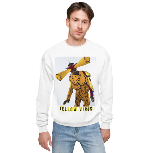 Yellow Virus Sweatshirt