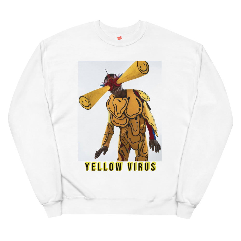 Yellow Virus Sweatshirt