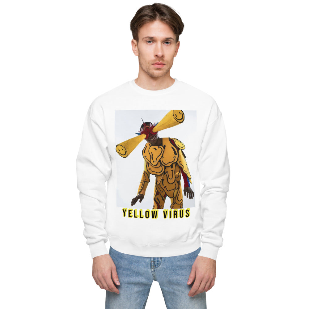 Yellow Virus Sweatshirt